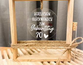 Geldgeschenk zum Geburtstag, Geburtstagsgeschenk für Männer und Frauen