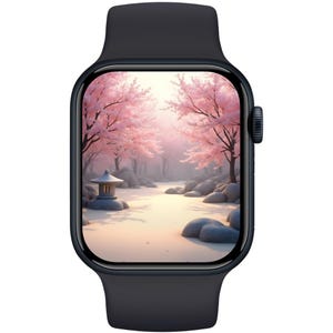 Sfondo estivo per Apple Watch, quadrante stagionale luminoso, sfondo per smartwatch con stagione soleggiata, screensaver Sunshine Watch, estetica estiva