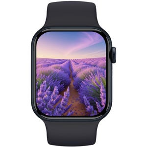 Fondo de pantalla floral para Apple Watch, esfera de reloj bohemia, fondo de pantalla de reloj veraniego, fondo de reloj botánico, reloj con flores neutras, estética veraniega