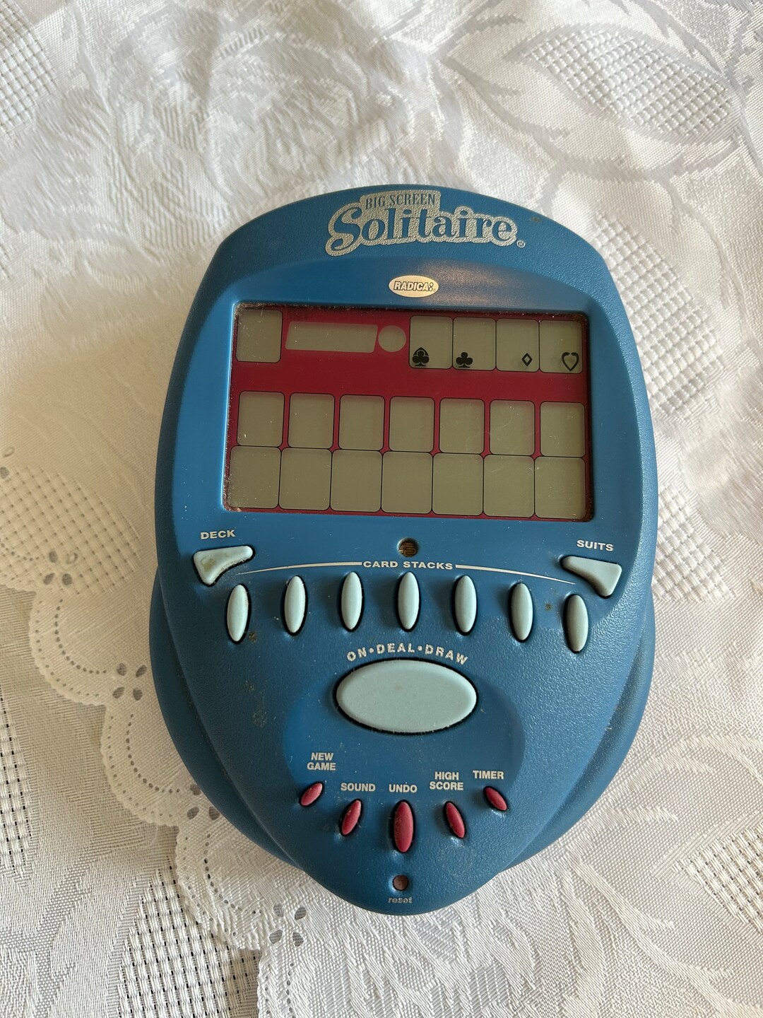 Electronic Solitaire Game Radica Big Screen Etsy