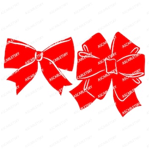 Christmas Bow SVG, Gift Bow SVG, Gift Bow Clipart, Bow Present SVG, Bow, Cricut, Digital Download, dxf, png, eps, pdf, svg