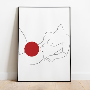Man Art, Gay Art, Gay Print Poster, Man Art Print, Man Line Art Print, Male Body Line Art, Gay Wall Art, Bedroom Printable Wall Art