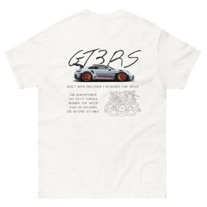 Porsche 911 Grey 991 Carrera Mens T-Shirt – CO2 Tees