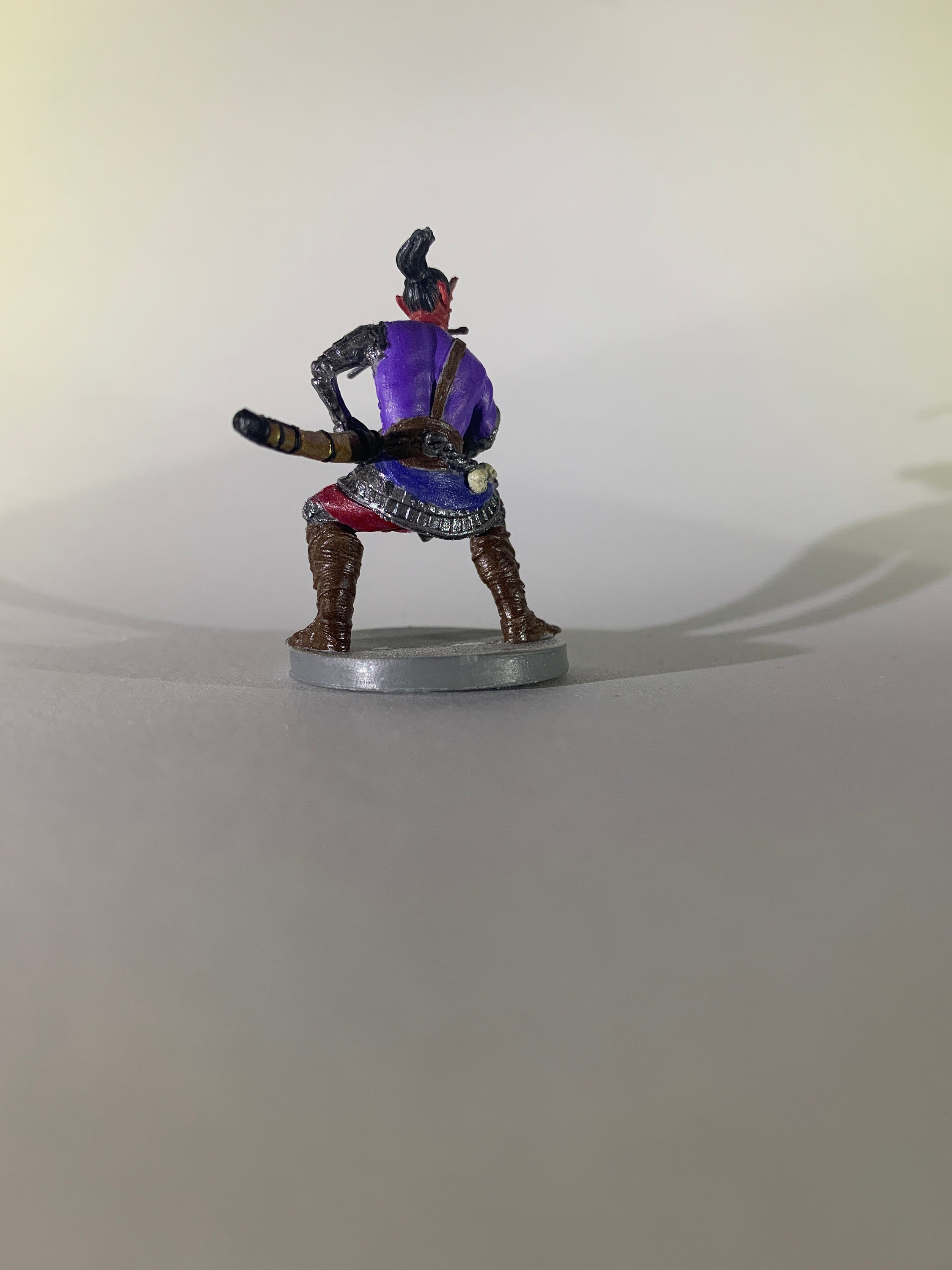 Miniature Tiefling Rogue - Next Level Miniatures - Modèle G234 - Occasion (voir Photos)