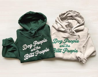 Cozy Dog People Hoodie: Retro Dog Mom Gift, Pet Lover Apparel