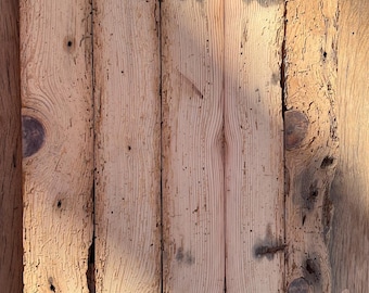 Rustic pine board blank