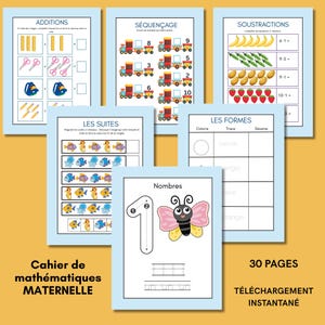 Preschool Math Workbook: Numbers 1-10, Printable Activity Book (PDF)