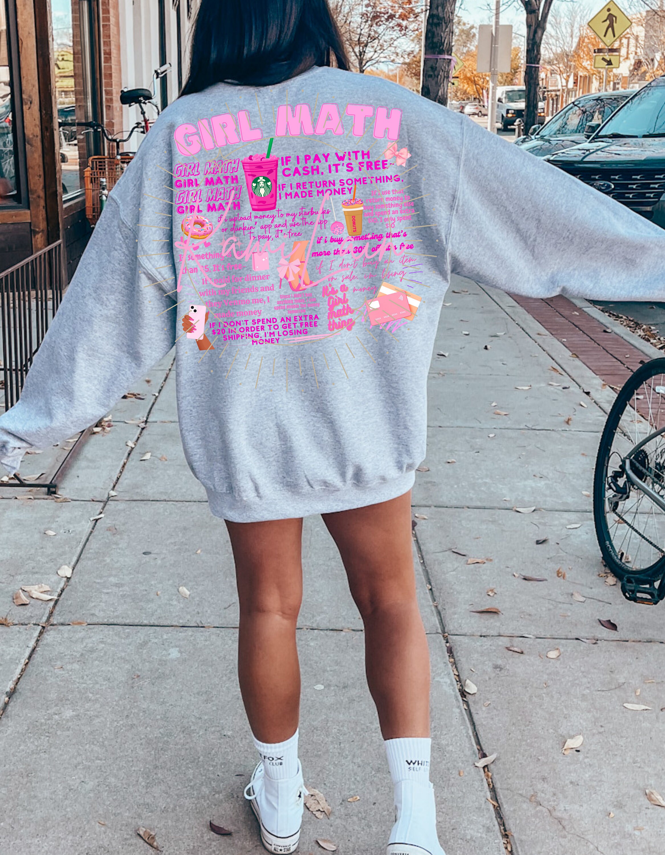 Girl Math Sweatshirt, Girl Math, Gifts for Her, Starbucks, Trendy Shirt ...