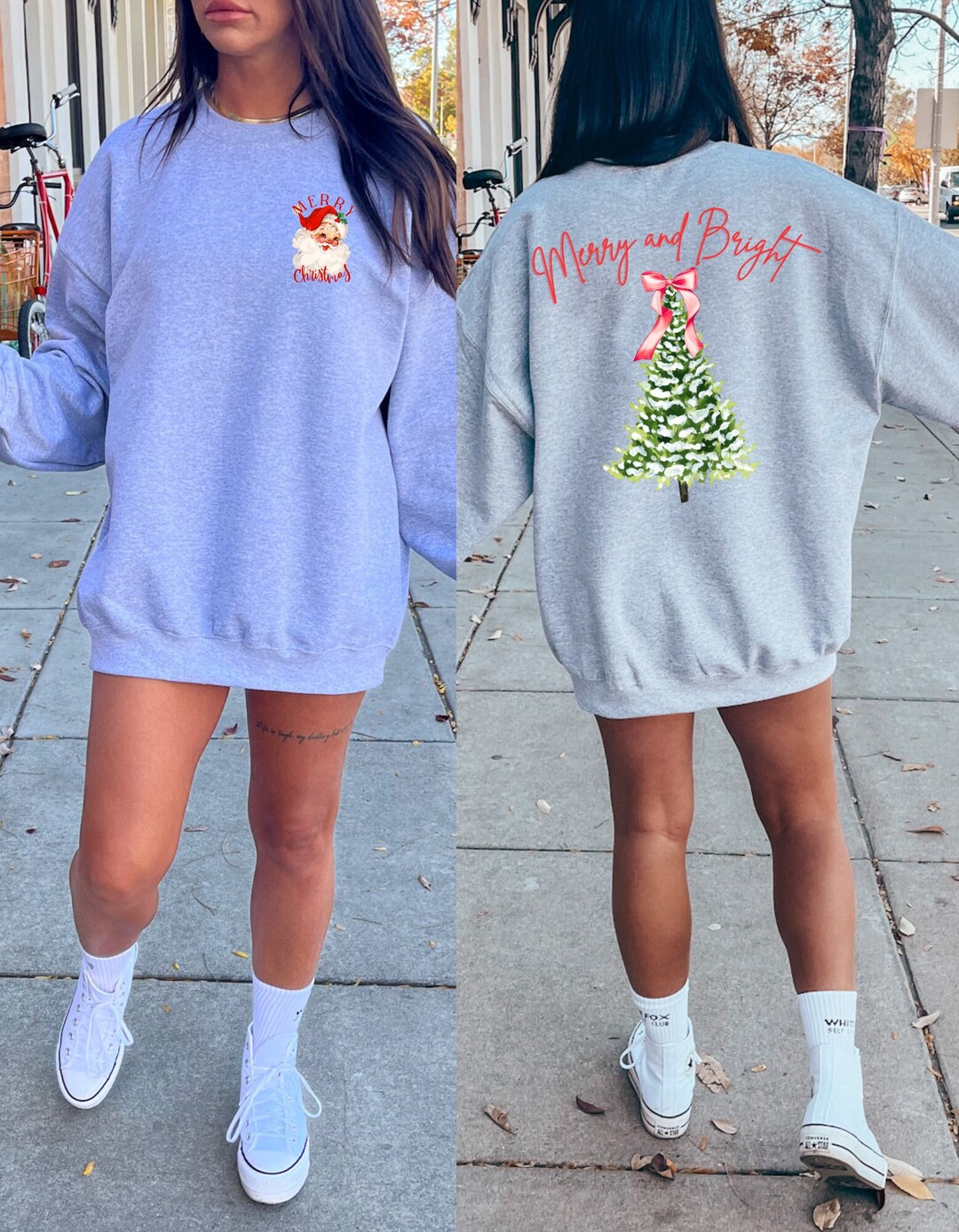 Merry and Bright Striped Sweater
