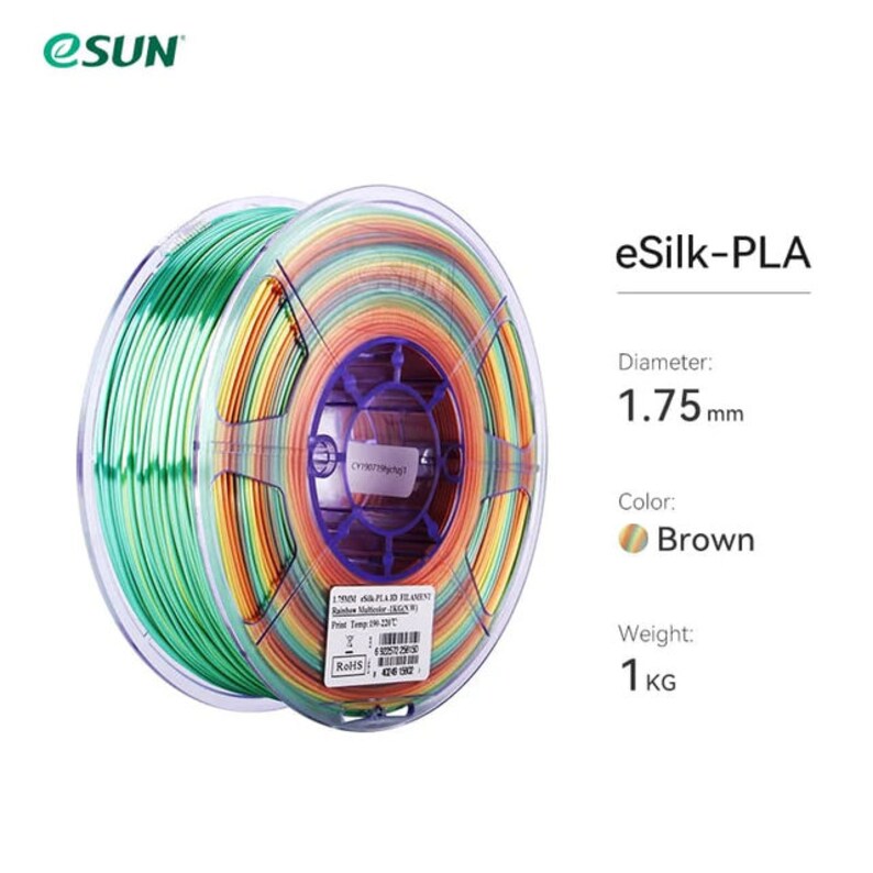 Custom STL 3D Printing FDM Precision/Engineering Grade Rainbow