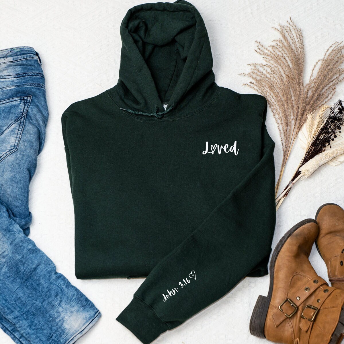 Jesus Loves You Hoodie main image 1