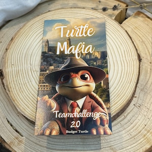 TURTLE MAFIA TEAMCHALLENGE 2.0 // Budget Turtle Team Challenge // Carta pieghevole con dadi e miniatura // Sfida con tracker