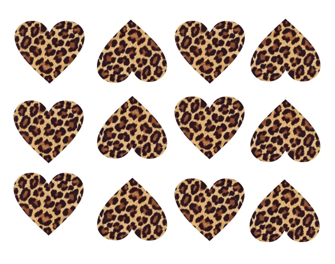 Leopard Print Edible Cupcake Toppers Leopard Print Edible Cupcake Toppers