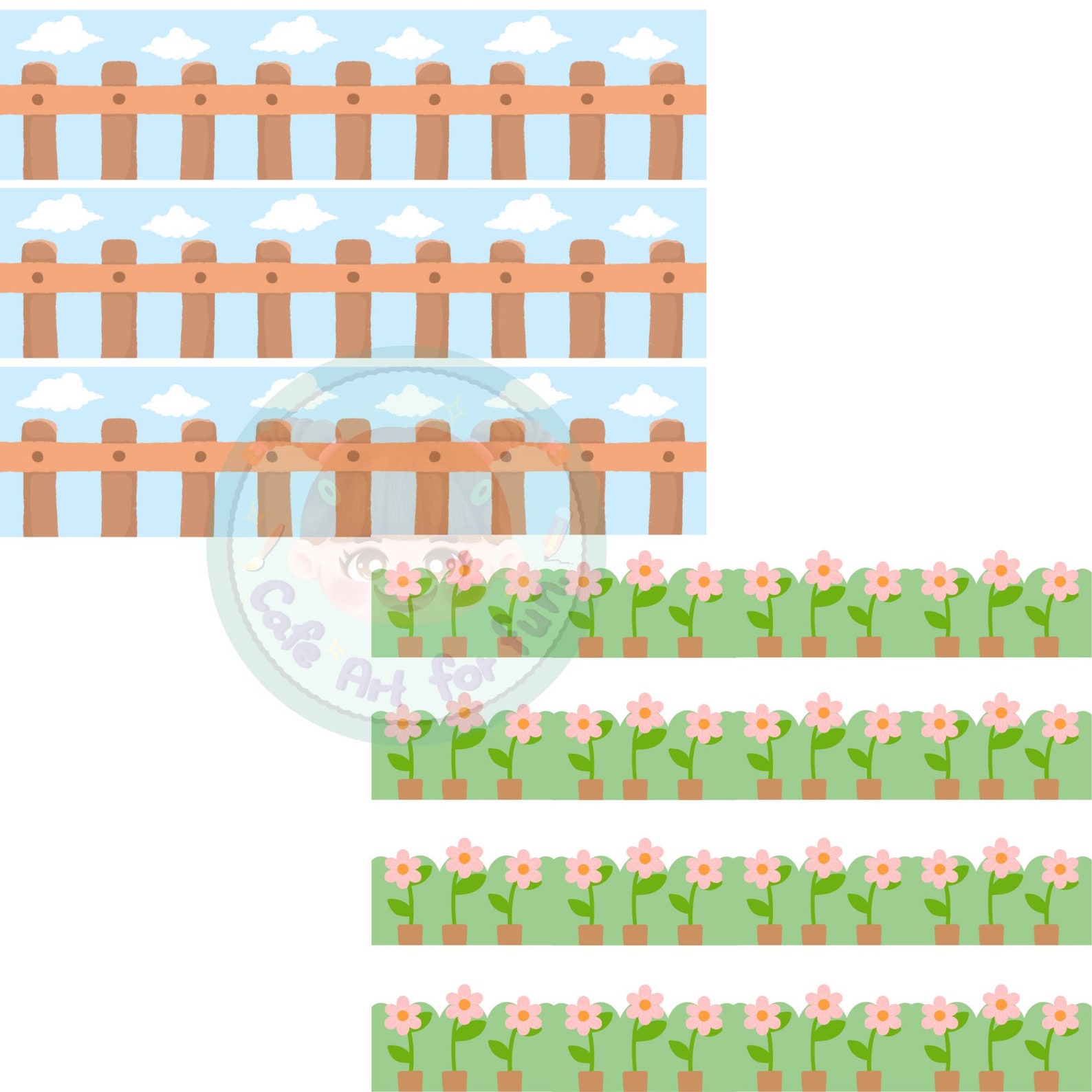 Spring Bulletin Board Border, March Bulletin Board Decor for Classroom ...