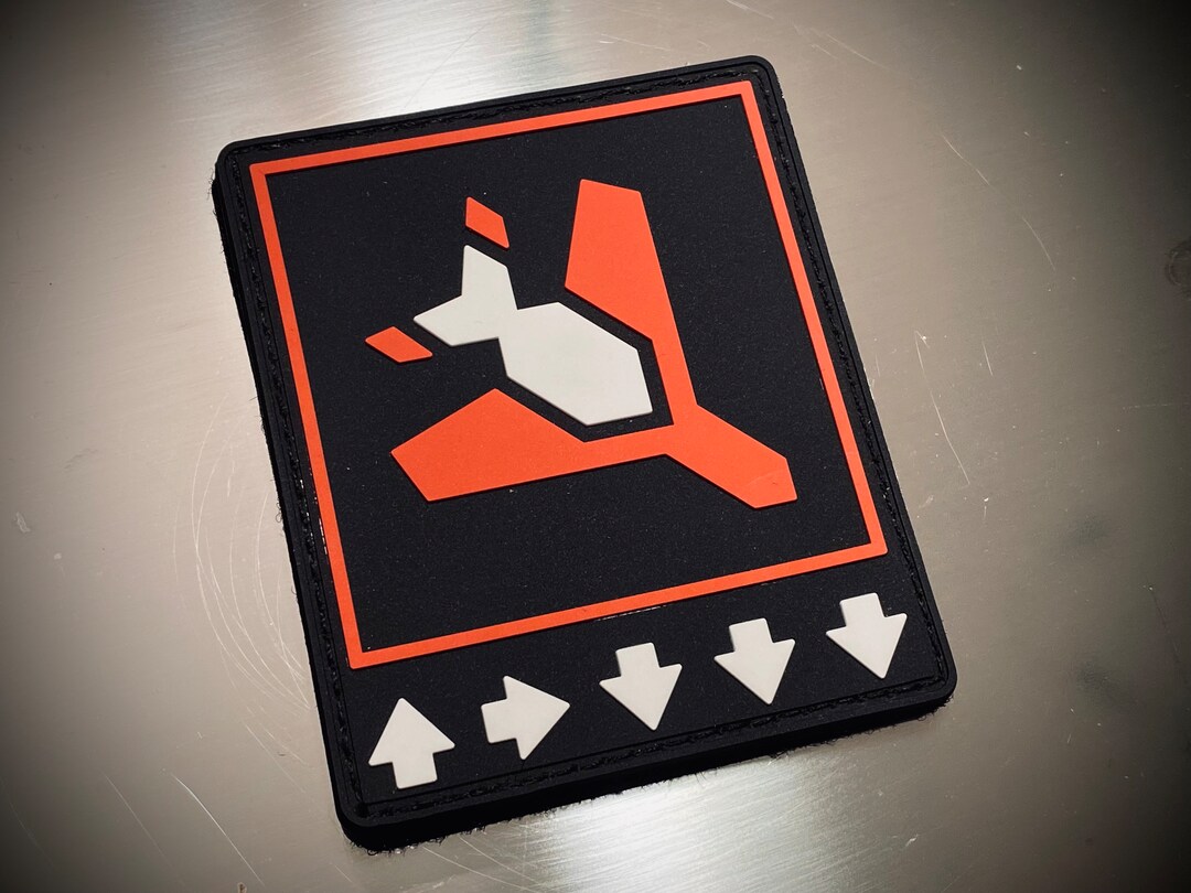 Patch caoutchouc pilote de drone Hazard 4