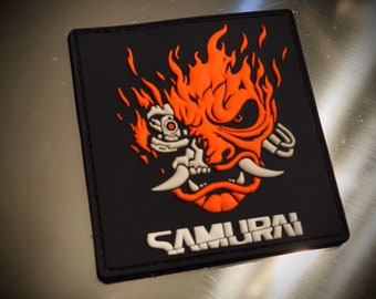 Samurai Demon - 3D PVC Rubber Patch