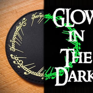 Glowing Rune Ring - PVC Rubber Patch