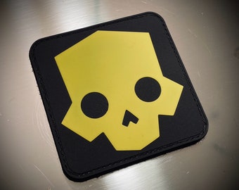 Helldivers - Skull - 3D PVC Rubber Patch