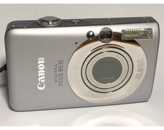 Canon IXUS 95 IS digitale camera - PowerShot SD790 IS Elph 95IS camera - zilver - zeer goede staat