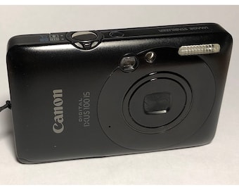 Canon IXUS 100 IS digital camera PowerShot SD780 IS Elph 100IS very  good condition in original packaging black