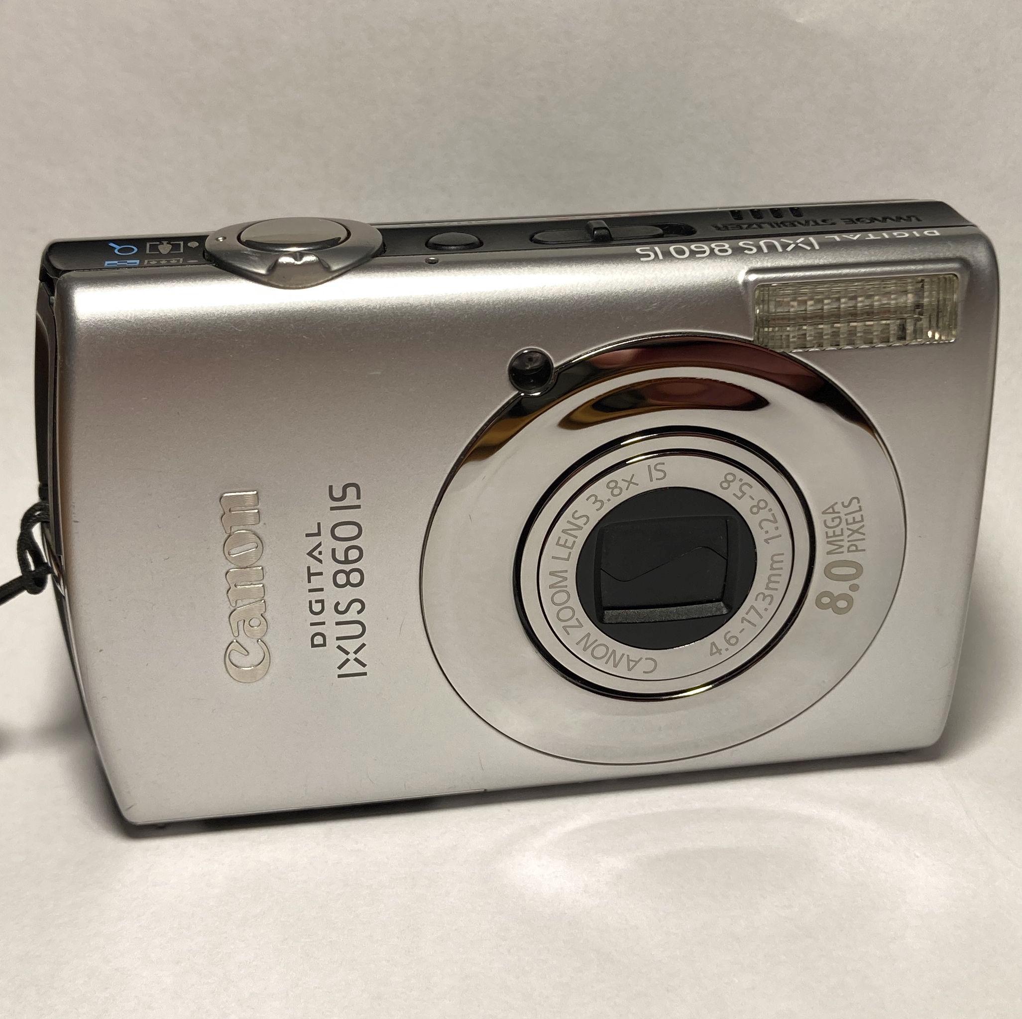 Canon IXUS 860 IS Digital Camera - Powershot SD1000 Digital Elph