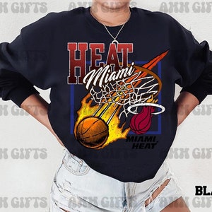 Miami Heat 20-21 Crew Neck Black