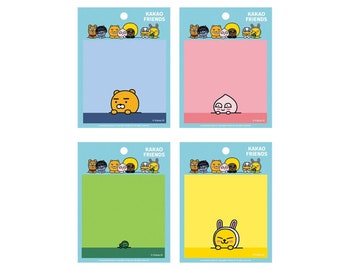 KAKAO FRIENDS - Memo Pads Blank (Different Designs)