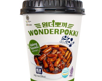 Samsiokki - Wonderpokki Jjajang Tteokbokki Cup