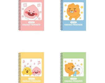 LITTLE KAKAO FRIENDS - Spiral Notebook A5 (Different Designs)