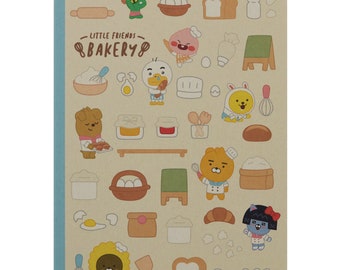 KAKAO FRIENDS - Craft Note B5 "Bakery"