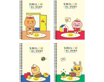 KAKAO FRIENDS - Smile Delivery Notebook B5 (Different Designs)