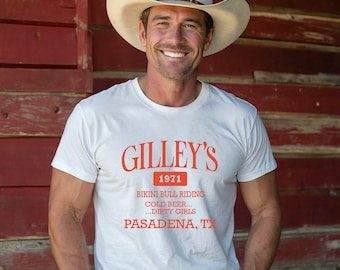 Gilley’s 1971 T-Shirt, Pasadena Texas Vintage Bar Tee, Urban Cowboy Retro Rodeo Shirt, Country Bar Graphic Tee, Honky Tonk Nostalgia Shirt
