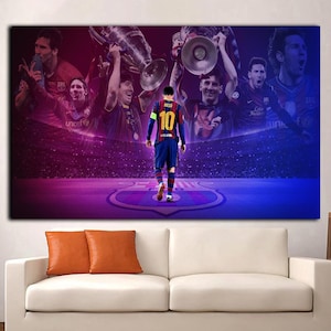 Lionel Messi Canvas,Lionel Messi,Messi Wall Art,Messi,Messi Poster,Barca Poster,Barcelona,Barcelona Print,Barcelona Poster,Ready To Hang
