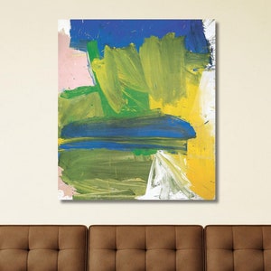 Póster de arte en lienzo con pintura al óleo de Willem de Kooning Póster famoso de Willem Kooning Arte de pared de oficina Decoración Kooning lista para colgar