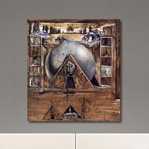 Salvador Dalí Romeo and Juliet Canvas , Salvador Dali Wall Art Poster, Salvador Dali Canvas Wall Art Print Surrealism art Exhibition Poster
