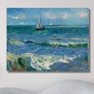 Saint Remy Gemälde von Vincent Van Gogh Druck Leinwand Kunst, Reprodcution Print,Van Gogh Druck Leinwand Wandkunst, Raumdekor, Gogh Kunst, fertig zum Aufhängen