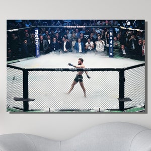 Conor McGregor Iconic Walking Canvas ,Conor McGregor Canvas Wall Art,Conor McGregor Poster,Conor McGregor Print,Fitness Sports Room Decor