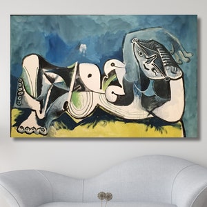 Pablo Picasso Print, Pablo Picasso Canvas Wall Art, Picasso Poster, Pablo Picasso Canvas Art ,Museum of Modern Wall Art,Picasso Poster Print