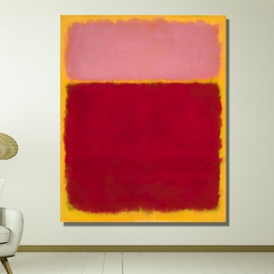Mark Rothko Print,Mark Rothko Reproduction Canvas Wall Art Print,Rothko,Modern Wall Art,Rothko Wall Art,Mark Rothko Painting,Rothko Museum