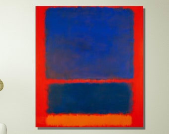 Mark Rothko Blue Orange and Red Reproduction Mark Rothko Print