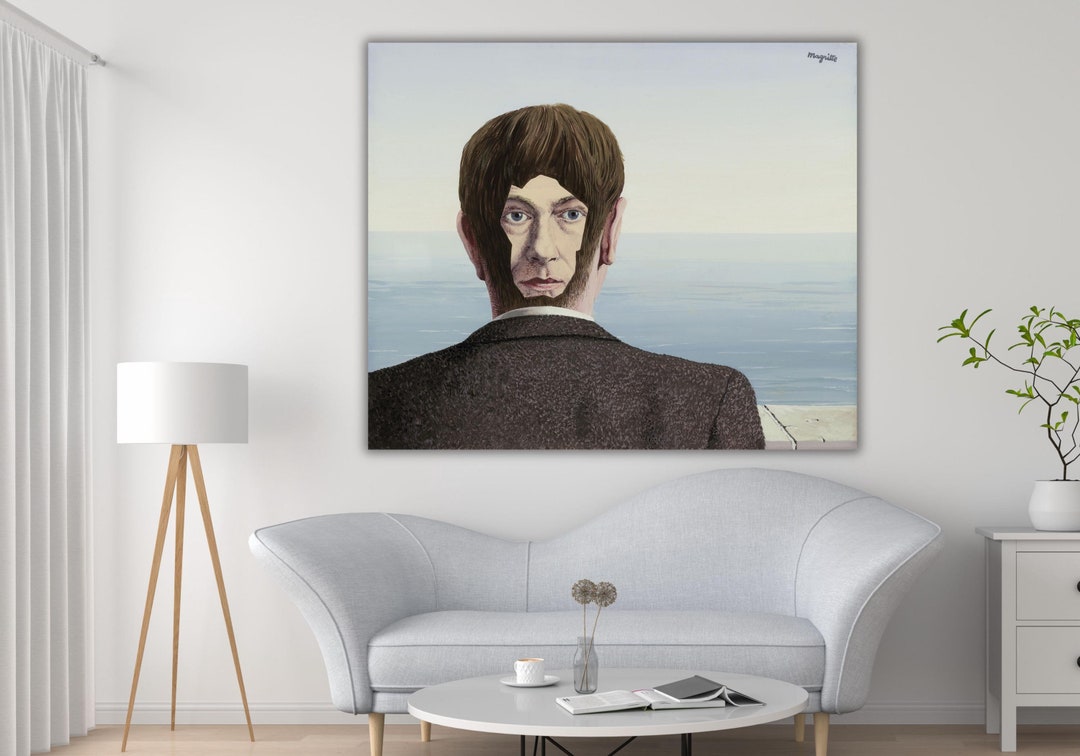 Rene Magritte the Glass House Painting Print Canvas Art,magritte Canvas ...