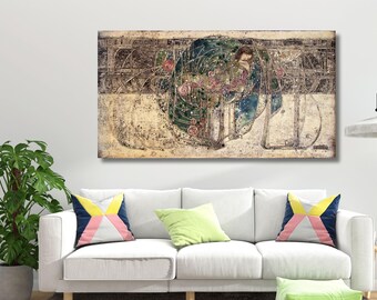 Margaret Macdonald Mackintosh Sleeping Princess Wall Art