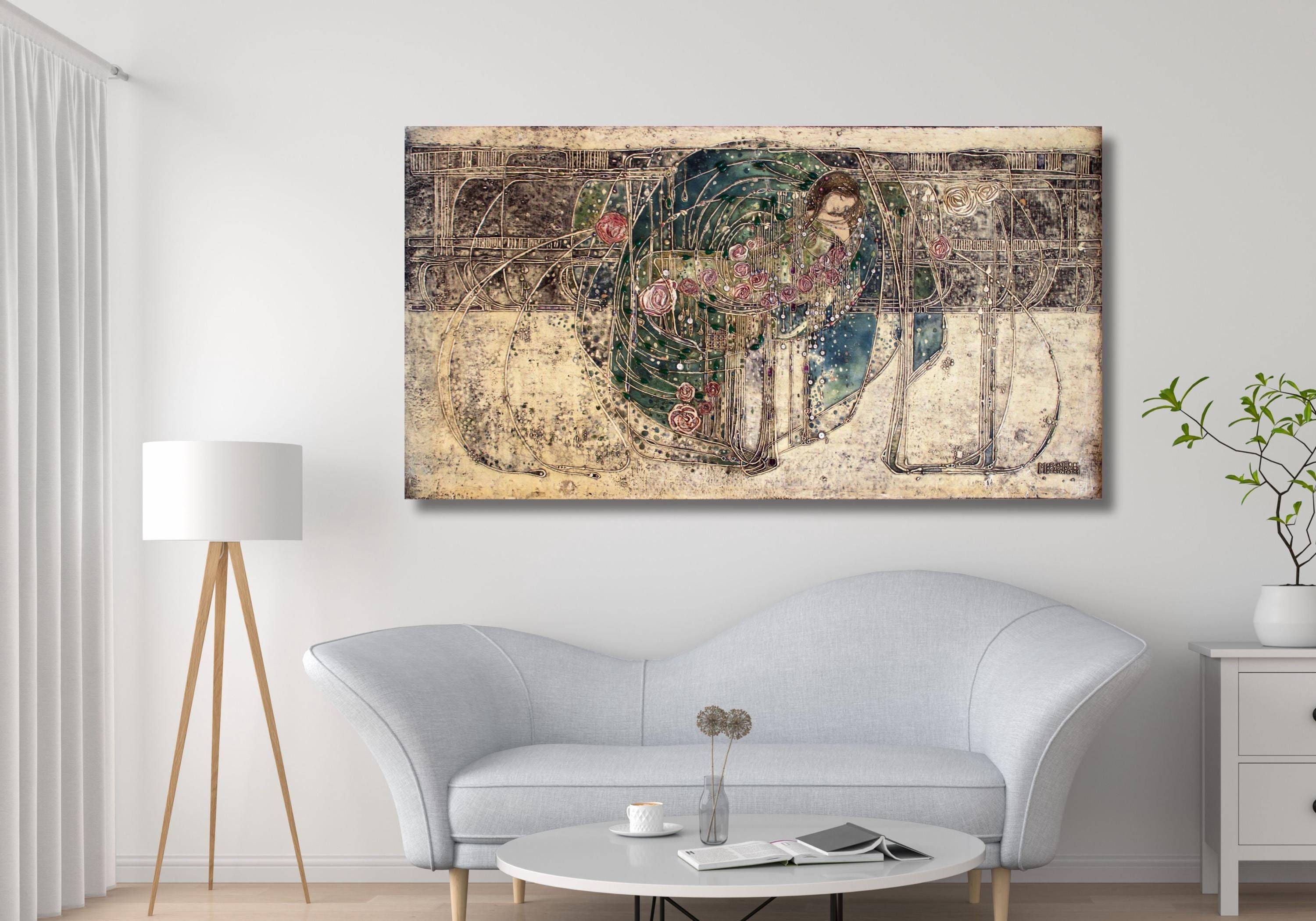 Margaret Macdonald Mackintosh Sleeping Princess Wall Art