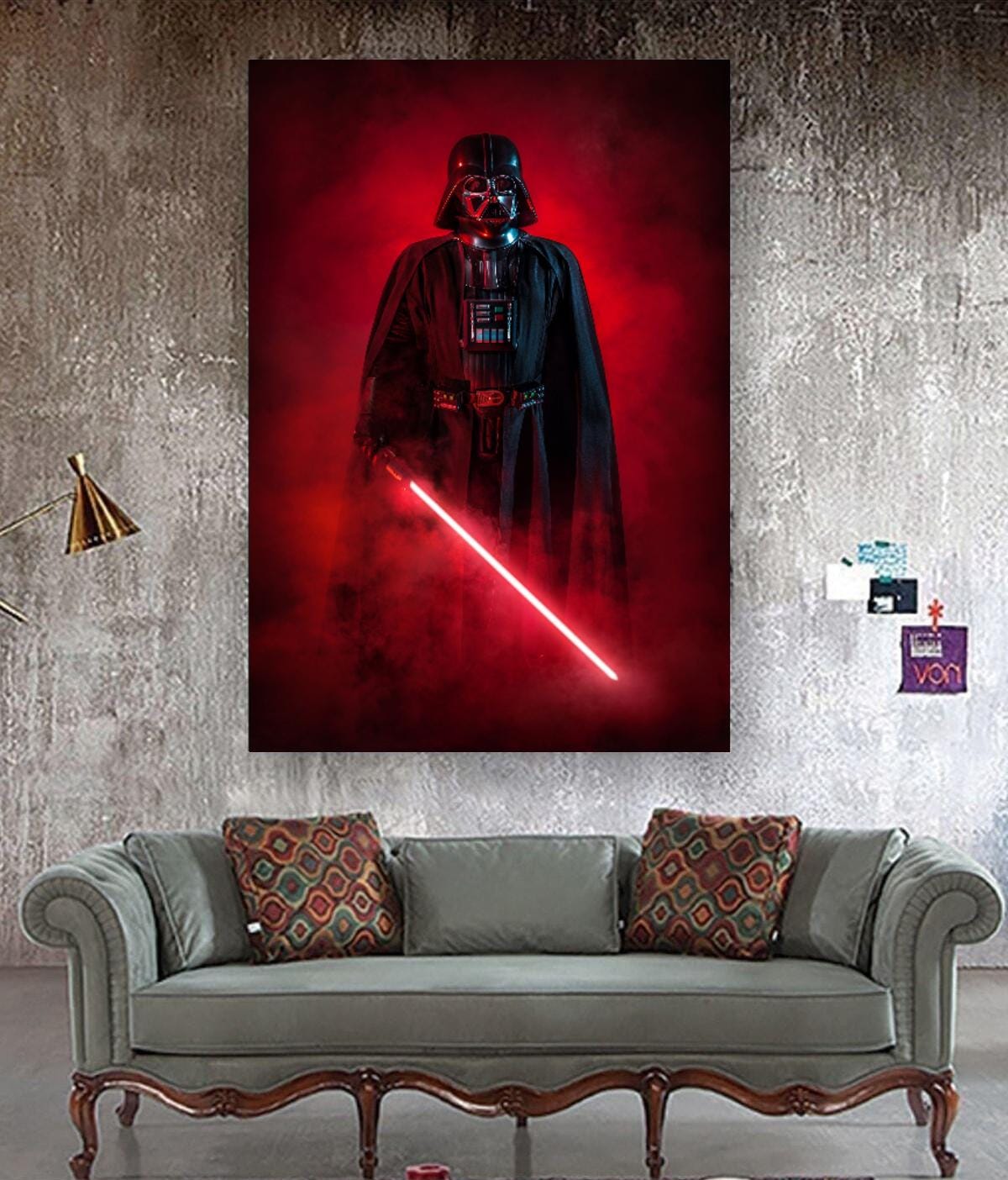 ダース・ベイダー キャンバスアート、スター・ウォーズ ブラック