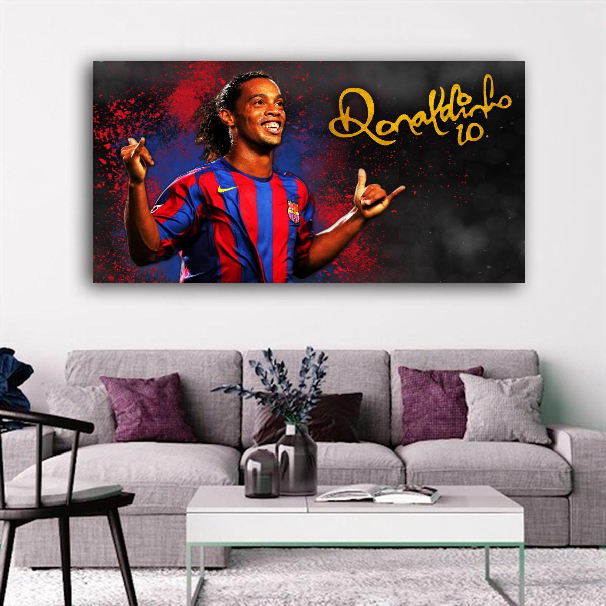 Ronaldinho,ronaldinho Wall Art,ronaldinho Poster,ronaldinho Canvas