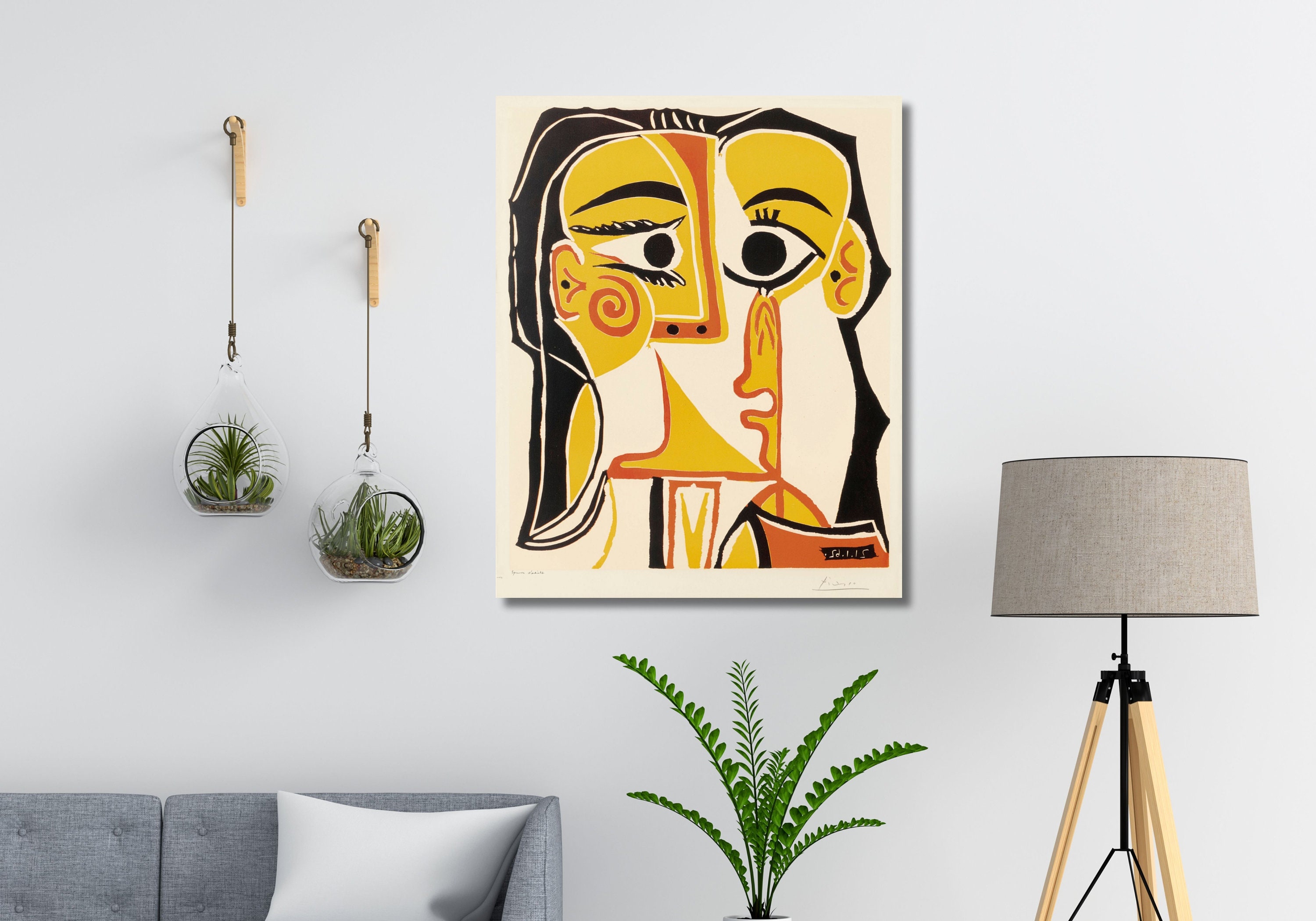 Pablo Picasso Canvas Wall Art Design Poster, Picasso,pablo Picasso ...