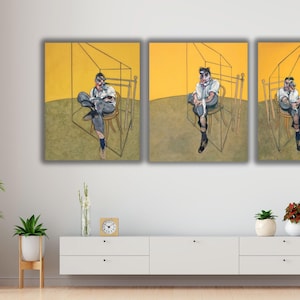 Set of 3 Three Studies for Figures at the Base of a Crucifixion