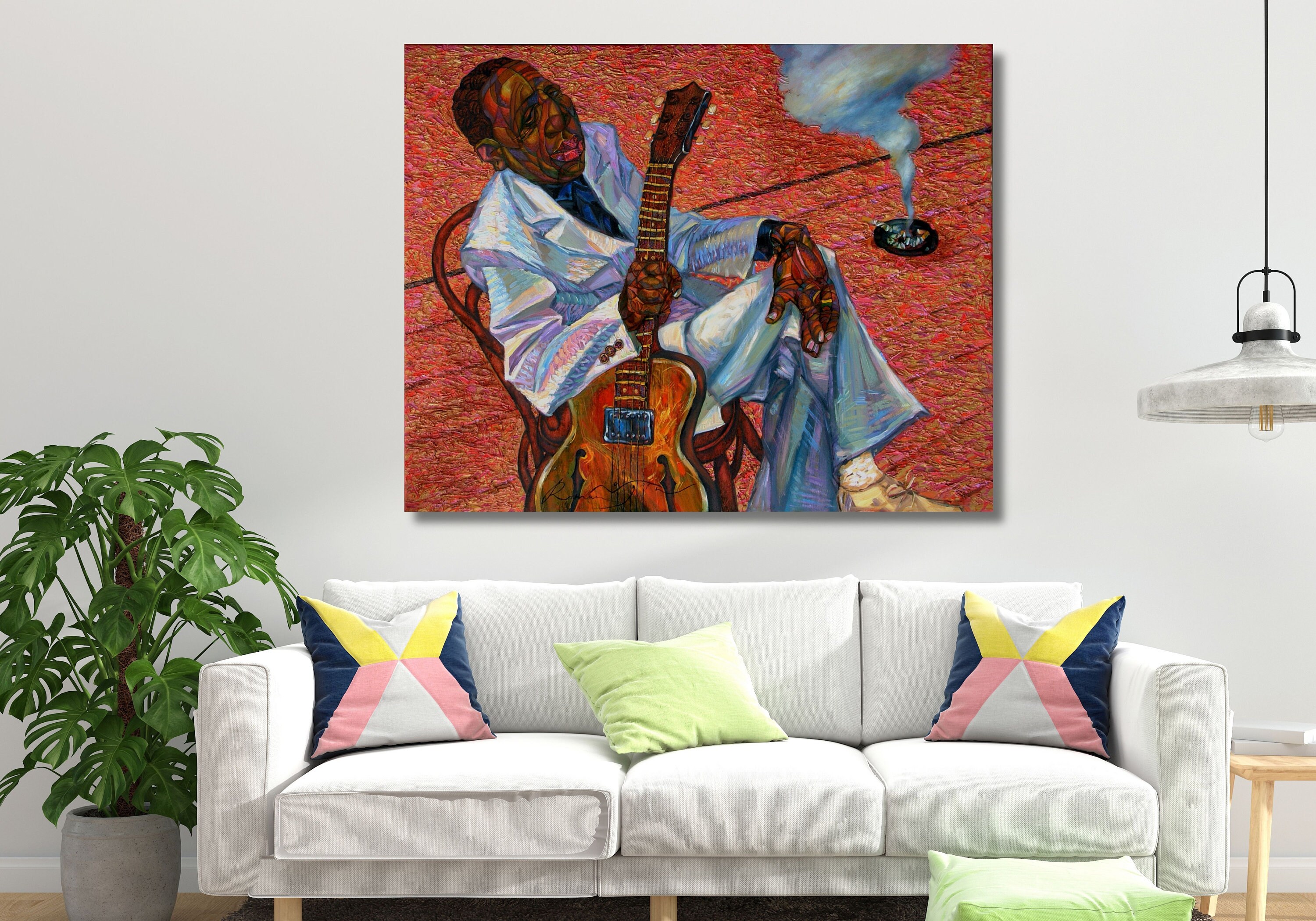 ジャズアーティストポスタープリントアート、アフリカンジャズ