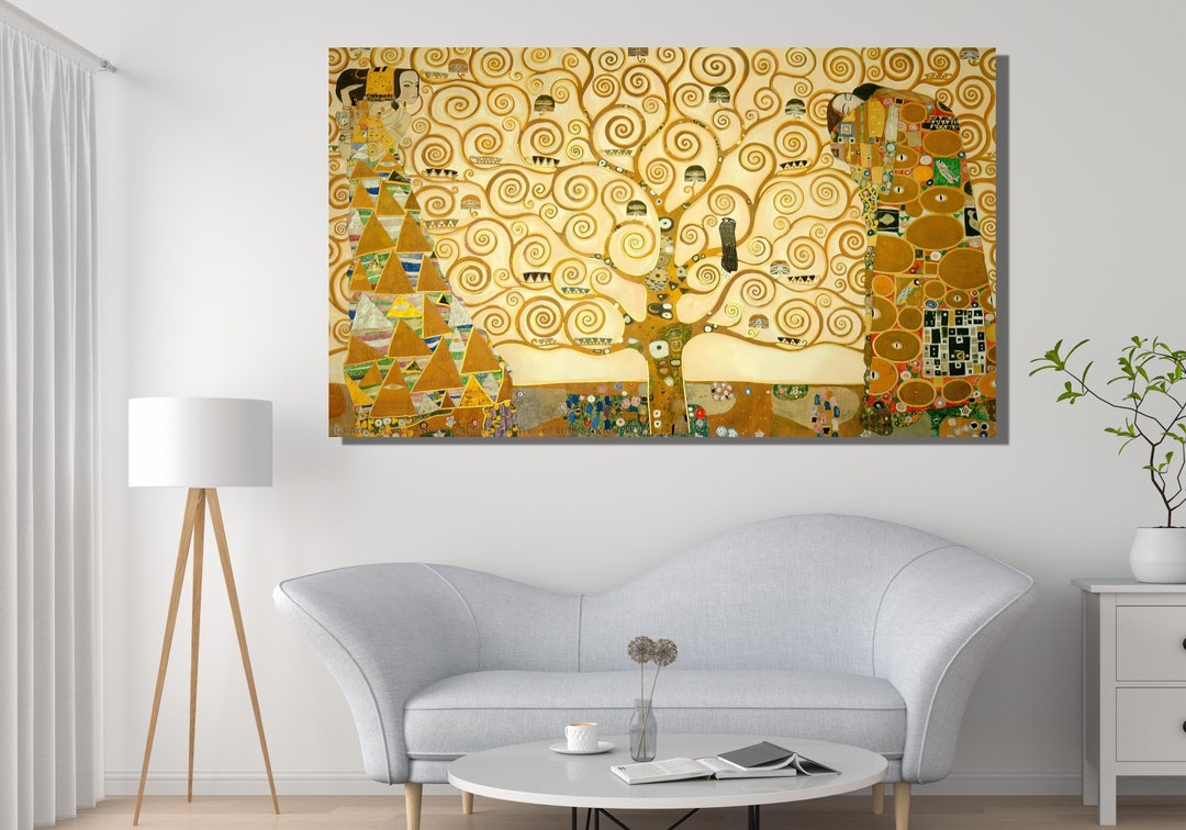 Gustav Klimt the Tree of Life CANVAS WALL ART Tree Life Art, Gustav ...