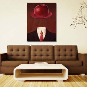 René Magritte Canvas Wall Art,Rene Magritte Canvas Painting Print,René Magritte Poster Wall Art,Rene Magritte Artworks Print,Rene Magritte
